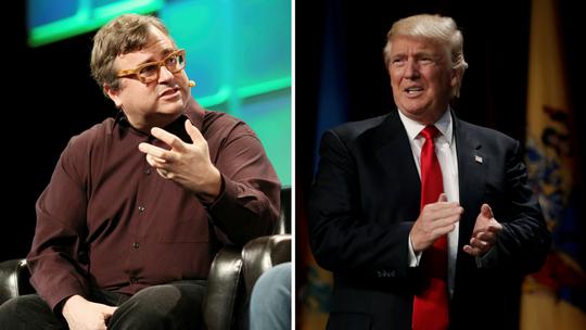 Donald Trump i Reid Hoffman