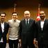 İlkay Gündoğan,  Mesut Özil i Cenk Tosun s turskim predsjednikom Erdoganom