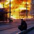 Russian drone and missile strike in Kyiv