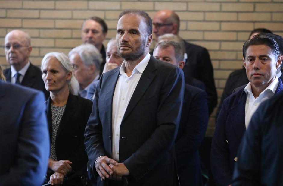 Zagreb: Sprovod Budimira Lončara na krematoriju na Mirogoju | Author: Robert Anic/PIXSELL