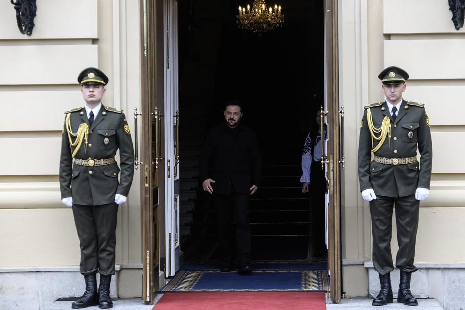 Visit Of Polish President Andrzej Duda To Kyiv, Ukraine - 28 Jun 2025