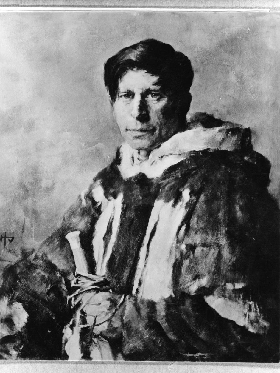 Knud Rasmussen / Painting by H. Vedel | Author: Profimedia