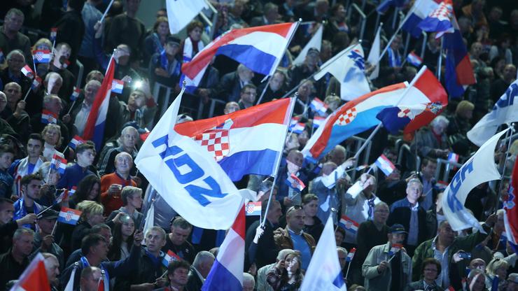 Završni predizborni skup Domoljubne koalicije u Areni Zagreb