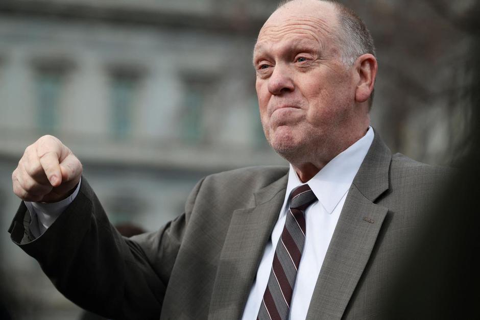 Tom Homan speaks to the media in Washington | Author: Evelyn Hockstein/REUTERS