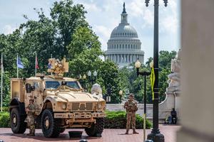 National Guard Deployed To U.S Capitol By President Trump