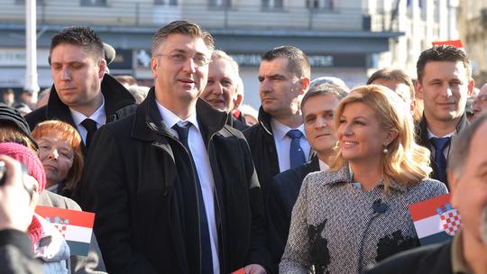 Andrej Plenković i Kolinda Grabar Kitarović