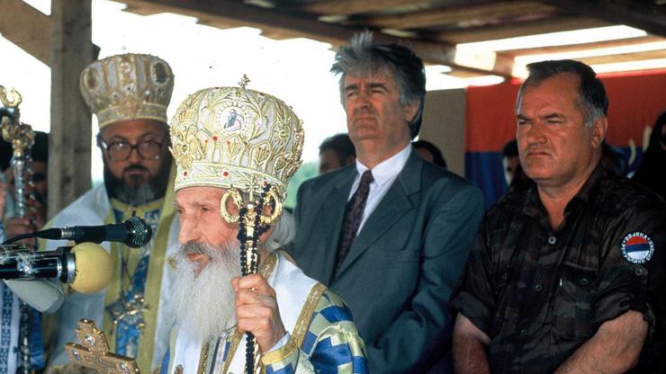 Karadzic, Mladic and Pope Pavle