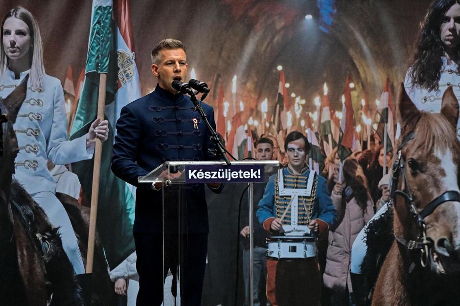 Anti-government demonstration of opposition TISZA party during Hungary's National Day celebrations, in Budapest | Author: MARTON MONUS/REUTERS