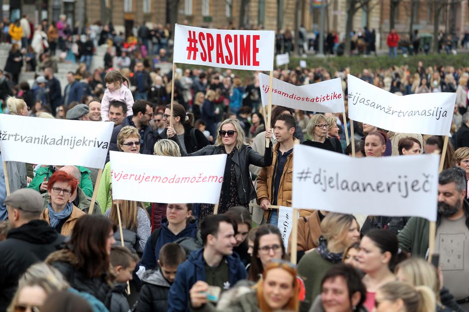 Prosvjed spasime u Zagrebu