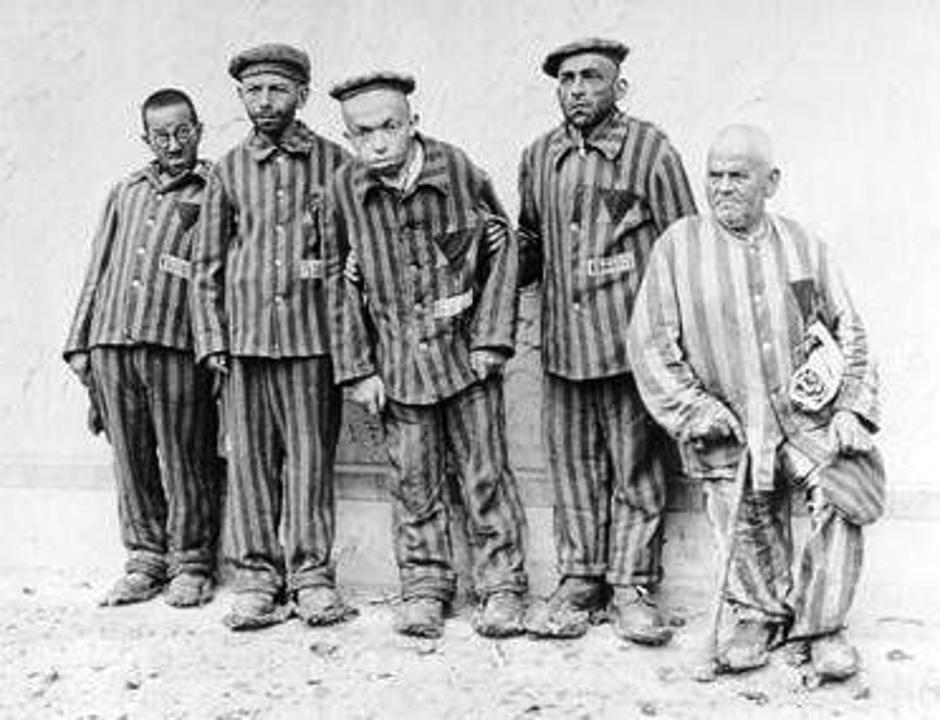 Prizor zatočenih invalida u Buchenwaldu | Author: public domain