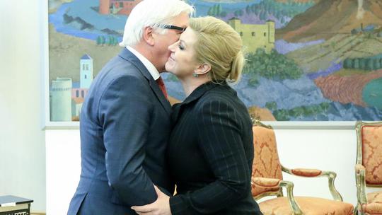 Frank-Walter Steinmeier i Kolinda Grabar Kitarović