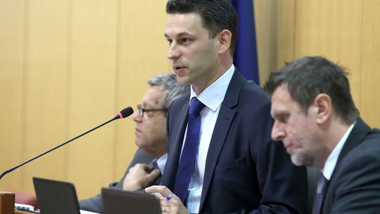 Božo Petrov u Saboru