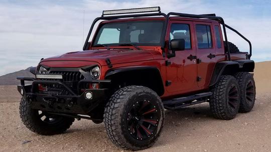 Jeep Wrangler Rubicon 6x6 pickup