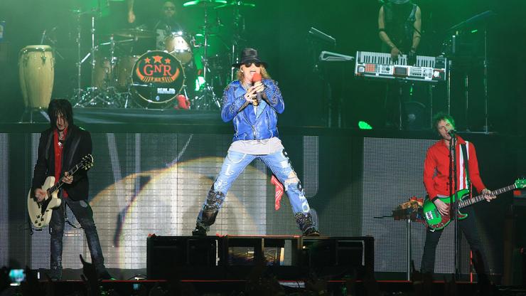 Curitiba: Koncert grupe Guns N 'Roses