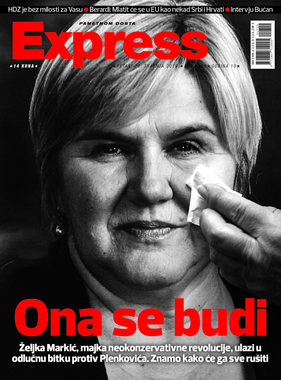 Naslovnica Expressa 26.04. | Author: express