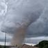 A large tornado moves through Verzeille