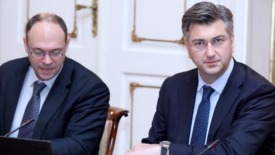 Davor Ivo Stier i Andrej Plenković