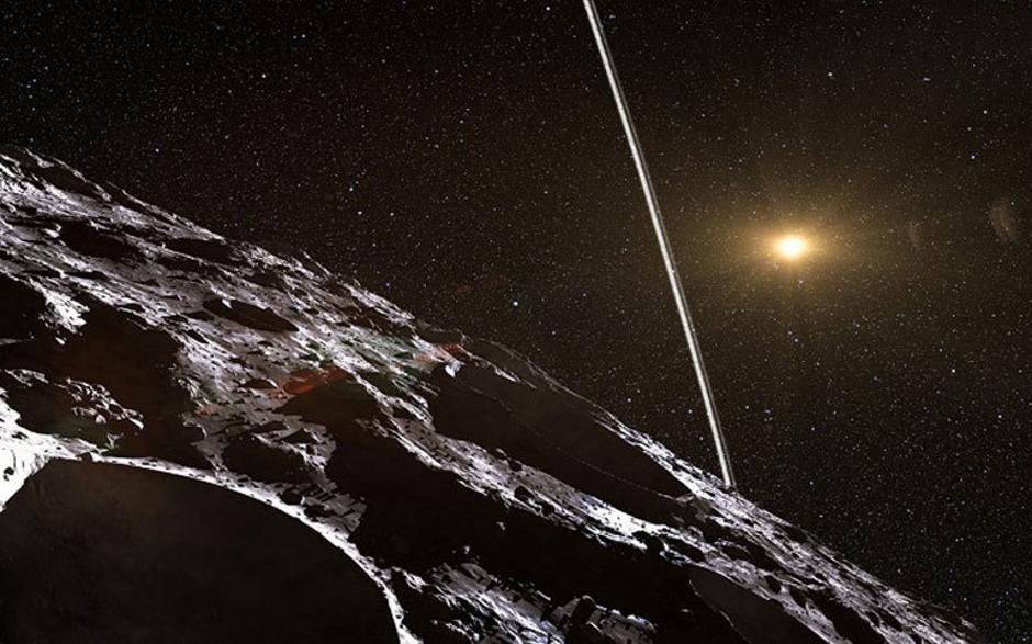 Površina asteroida, ilustracija | Author: NASA