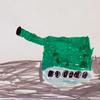Tank drawing by child using felt tip pens