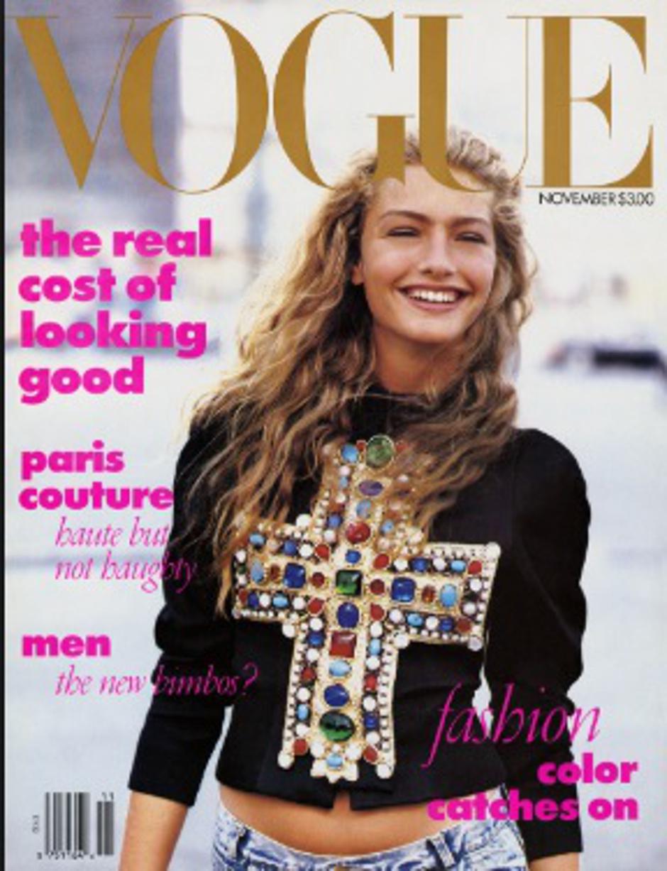 Vogue naslovnica iz studenog 1988. | Author: Screenshot