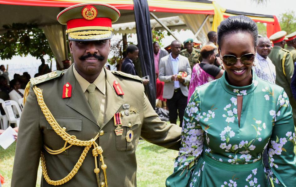 FILE PHOTO: In Uganda, president's son tightens grip on succession after vote