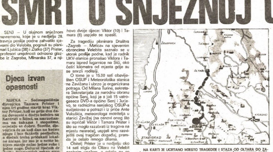 Ljubica i Zlatko Prister smrzli se 50 metara od ku&cacute;ice spasa. Djeca pre&zcaron;ivjela me&cacute;avu