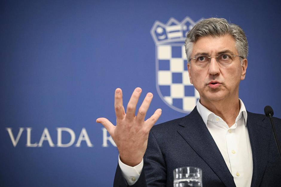 Zagreb: Andrej Plenković o najnovijem izvješću svjetske agencije za kreditni rejting | Author: Josip Regovic/PIXSELL
