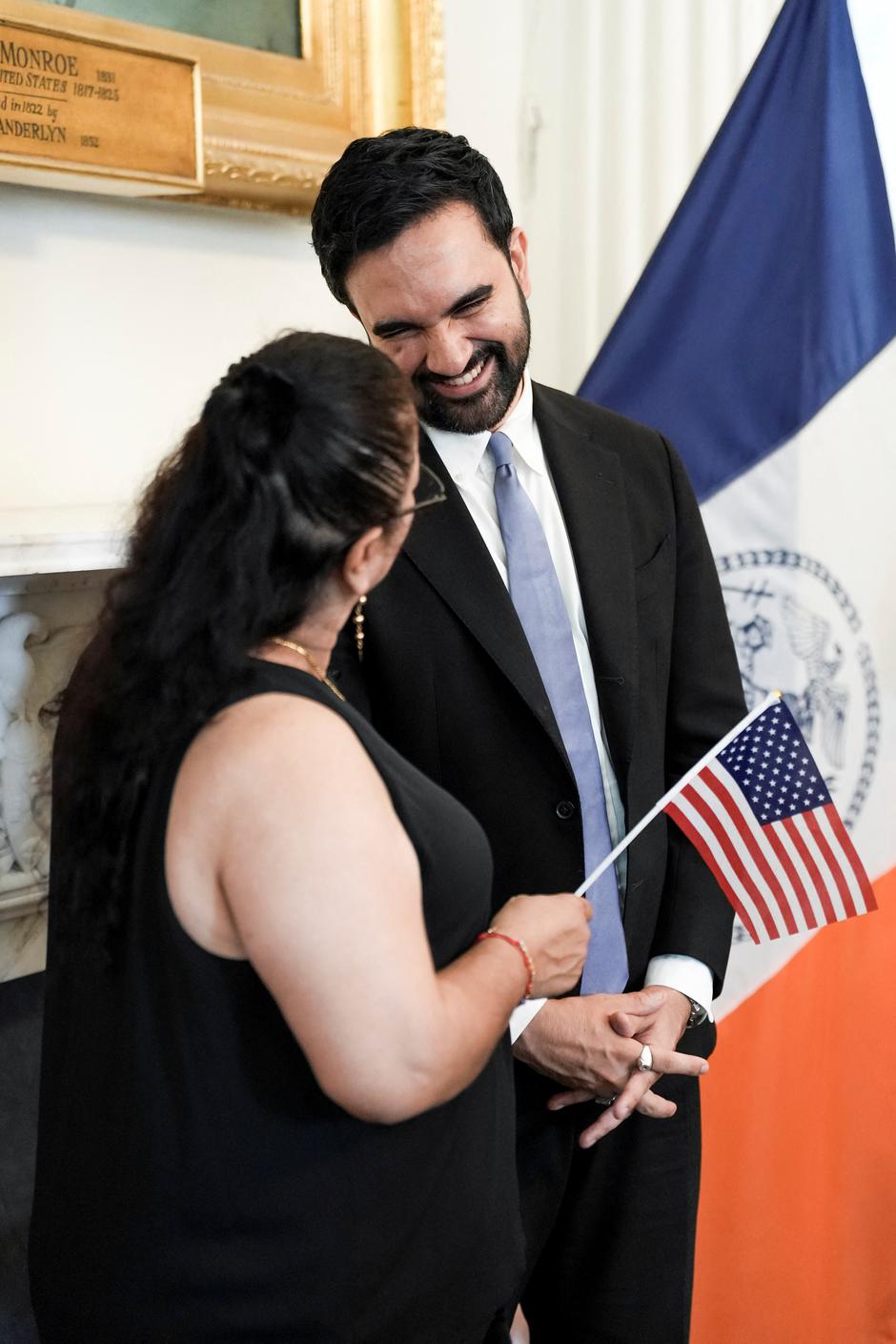 New York City Mayor Mamdani's speech to mark 250th anniversary of the United States | Author: Anna Connors/REUTERS