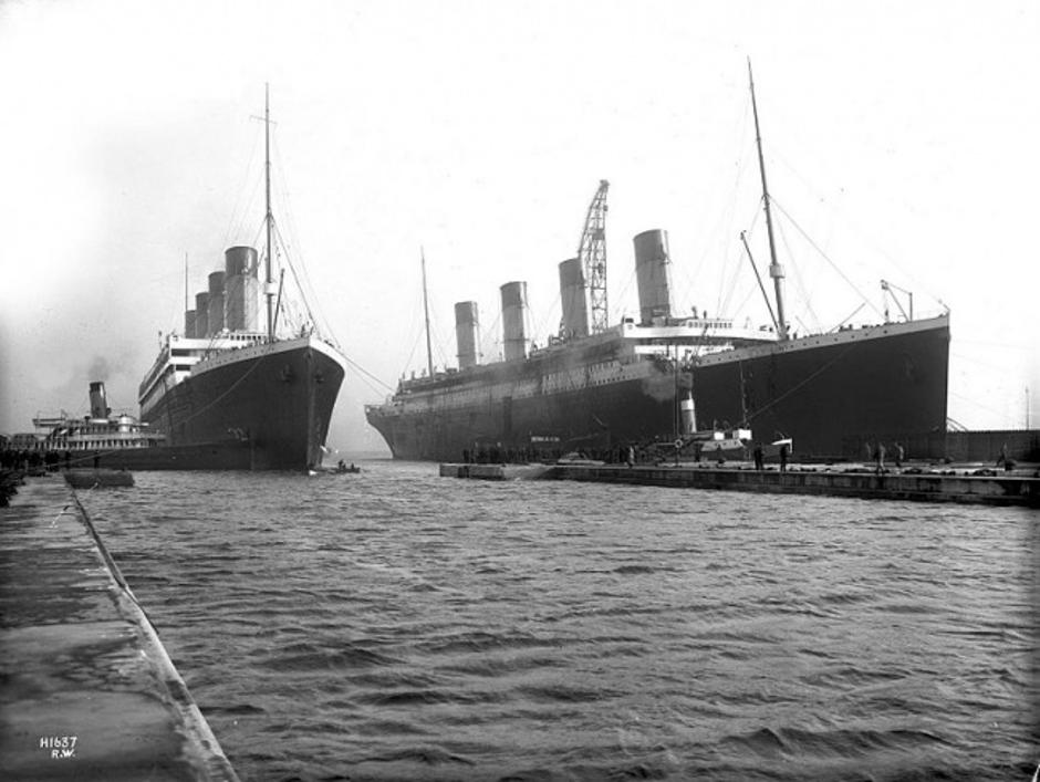 Identični brodovi Titanic i Olympic | Author: Wikimedia Commons