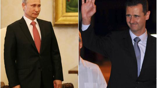 Vladimir Putin i Basšar Al-Asad