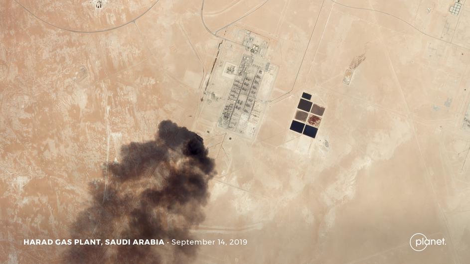 Napad dronom na saudijsku rafineriju Harad