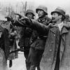 German soldiers during fights in Yugoslavia, 1941