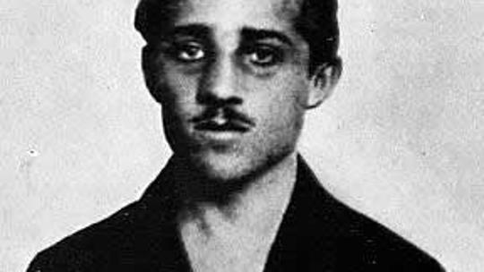 Gavrilo Princip u zatvoru Terezin