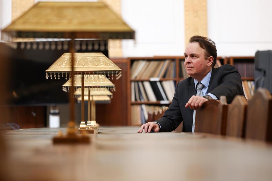 24SATA Zagreb: Povjesničar Željko Karaula  | Author: Emica Elvedji/PIXSELL