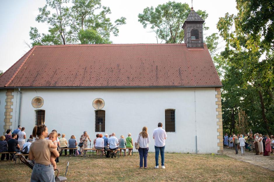 Zagreb: Proslava blagdana Sv. Roka u zavjetnoj kapeli na Rokovom perivoju | Author: Marko Juric/PIXSELL