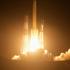 The H3 rocket carrying the Martian Moons Exploration (MMX) rover bound for Mars' moon Phobos lifts off from the Tanegashima Space Center in Minamitane