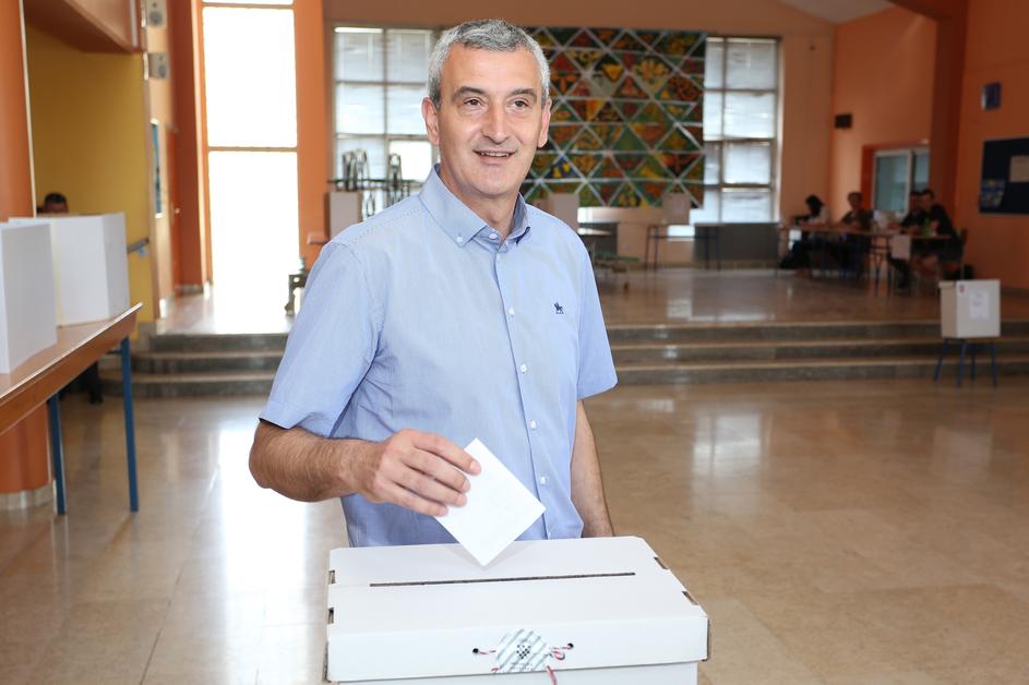 Damir Mandić na glasanju