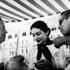 Onassis, Aristoteles, 15.1.1906 - 15.3.1975, Greek ship owner, half length, with Maria Callas, 1959,