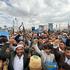 Houthi supporters rally to celebrate advances by Houthi forces along the Red Sea coastline, in Sanaa