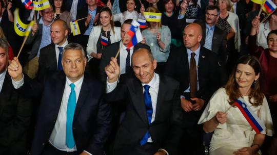 Viktor Orban i Janez Janša