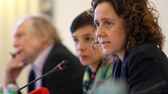 Nina Obuljen Koržinek na raspravi o Zakonu o HRT-u