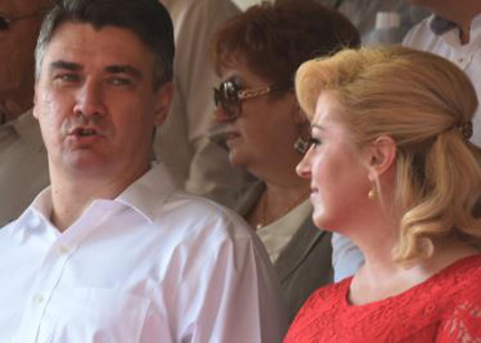Zoran Milanović i Kolinda Grabar Kitarović | Author: Duško Marušić/Pixsell