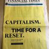Naslovnica i stranice Financial Timesa