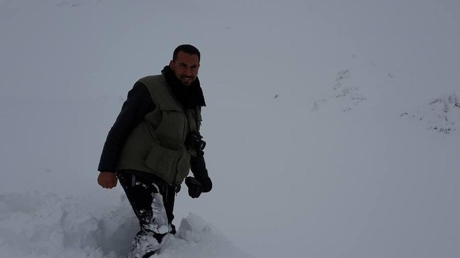 Snijeg u gradu Ain Sefra u Alžiru na rubu Sahare | Author: Karim Bouchetata