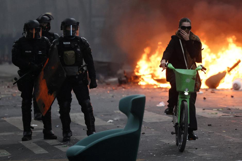 Nationwide protests in France against the cost of living | Author: Jack Taylor