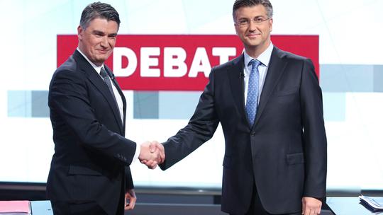 Zoran Milanović i Andrej Plenković