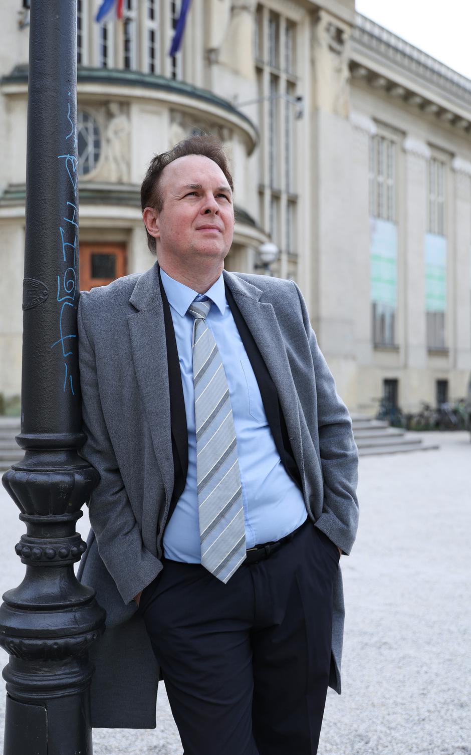 24SATA Zagreb: Povjesničar Željko Karaula  | Author: Emica Elvedji/PIXSELL