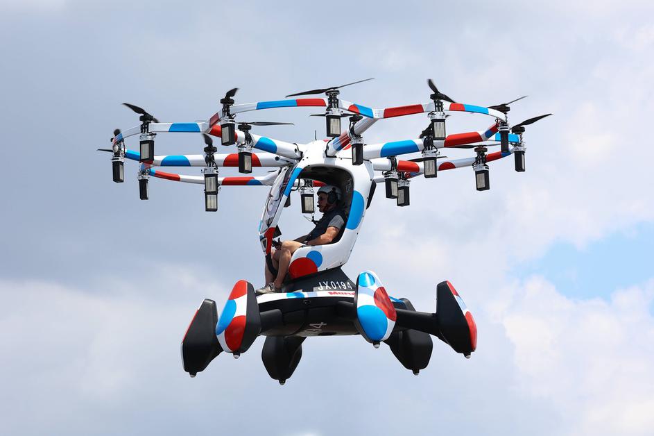 Next-generation car "Flying car" demonstration flight resumes -JPN-