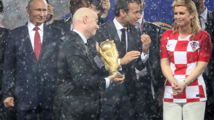 Moskva: Unatoč odlične igre hrvatskih nogometaša Zlatnu božicu osvojili Francuzi 