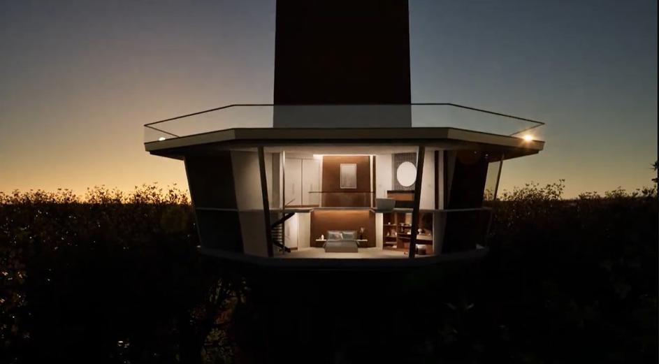 Victorian chimney up for auction with plans for unique family home in the sky